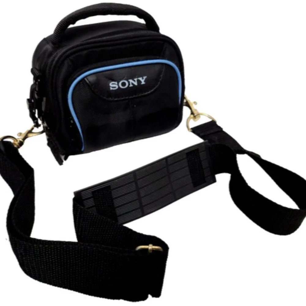 Sony Camera Case w/Interior Pocket, outer zipper pocket & 2way stap